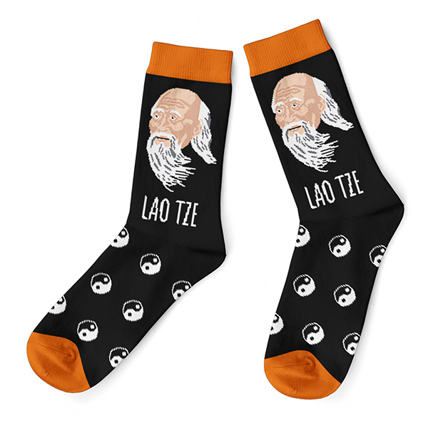 Lao Tze Sock Draw Me A Sock
